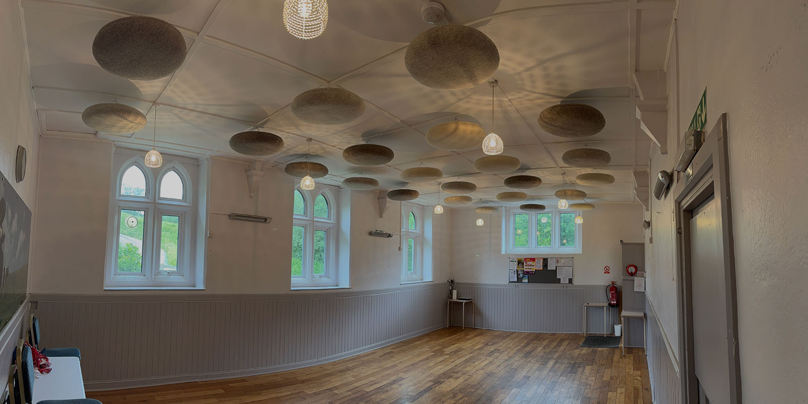 Inside Oxham Hall
