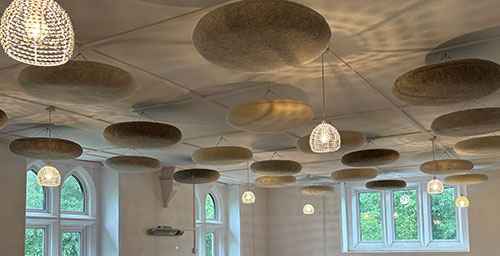 Acoustic problem solved at Oxham Village Hall 