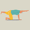 Weekly pilates class at Oxham Hall